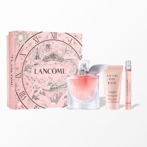 Парфумований набір Lancome La Vie Est Belle жіночий (парфумована вода, 50 мл + парфумована вода, 10 мл + лосьйон для тіла, 50 мл)