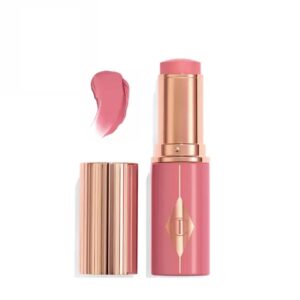 Кремовий стік рум'ян для щік і губ Charlotte Tilbury
Unreal Blush Healthy Glow Stick-відтінок Rosy Glow